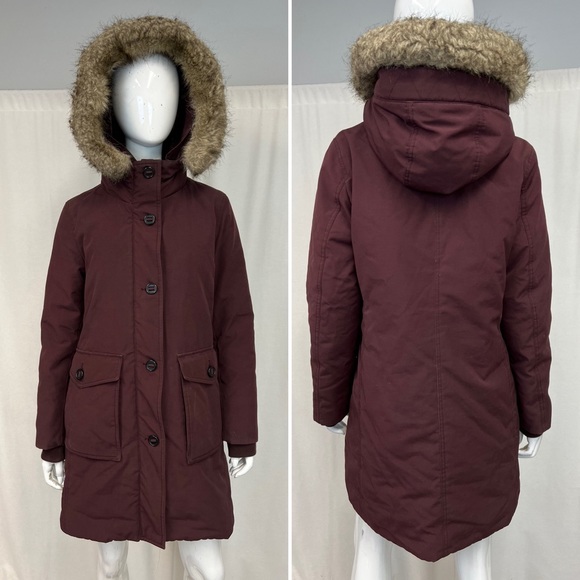 uniqlo maroon jacket